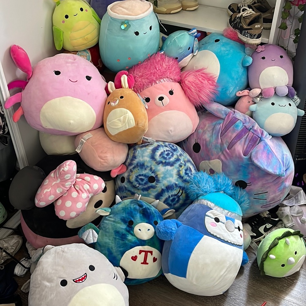 SQUISHMALLOWS FOR SALE- DM WHICH ONE U LIKE AND  WE CAN WORK SOMETHING OUT!!